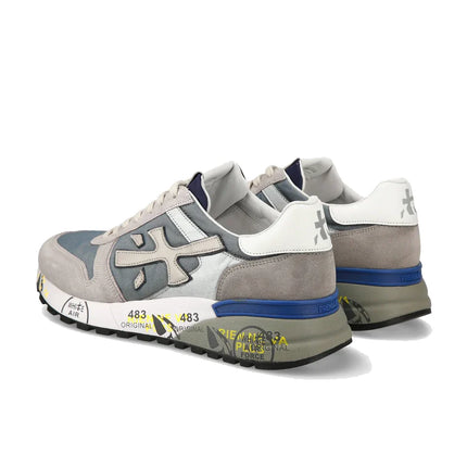 Premiata Men's Mick Sneakers Gray/Blue 6611