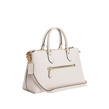 Coach Women's Georgia Satchel Gold/Chalk