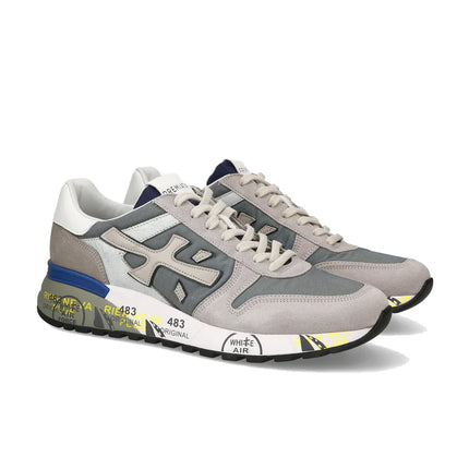 Premiata Men's Mick Sneakers Gray/Blue 6611