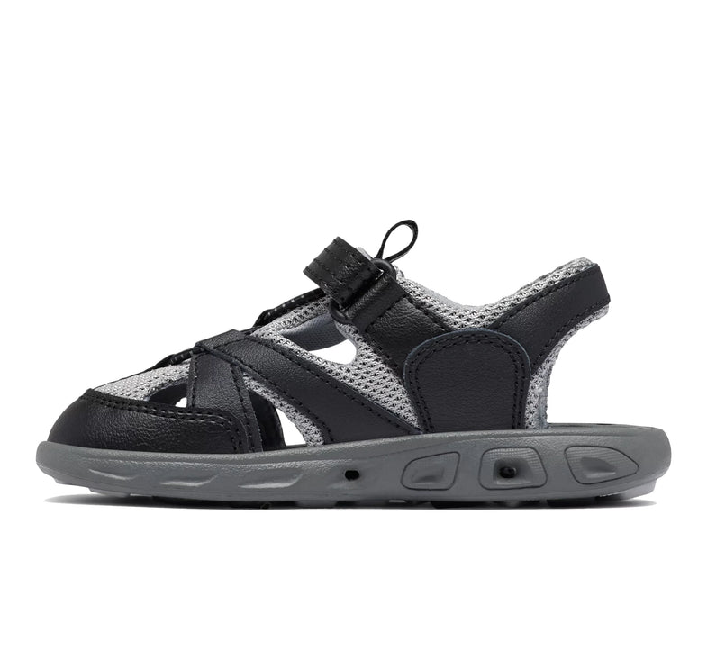 Columbia Little Kids' Techsun Wave Sandal Black/Steam