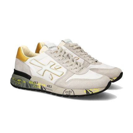 Premiata Men's Mick Sneakers Beige/Multi 6613