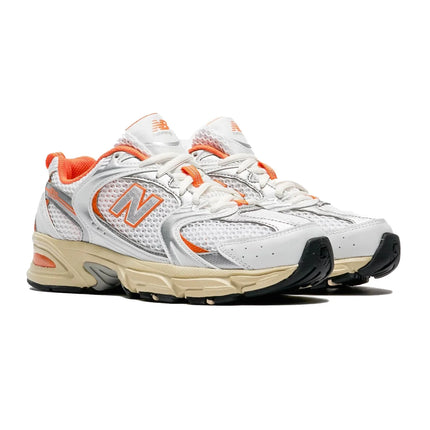 New Balance 530 White/Silver/Orange MR530EB