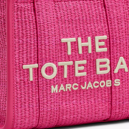 Marc Jacobs Women's The Woven Small Tote Bag Hot Pink