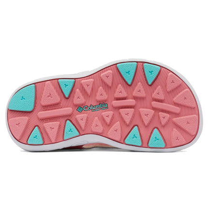 Columbia Little Kids' Techsun Vent Sandal Wild Salmon/Dolphin