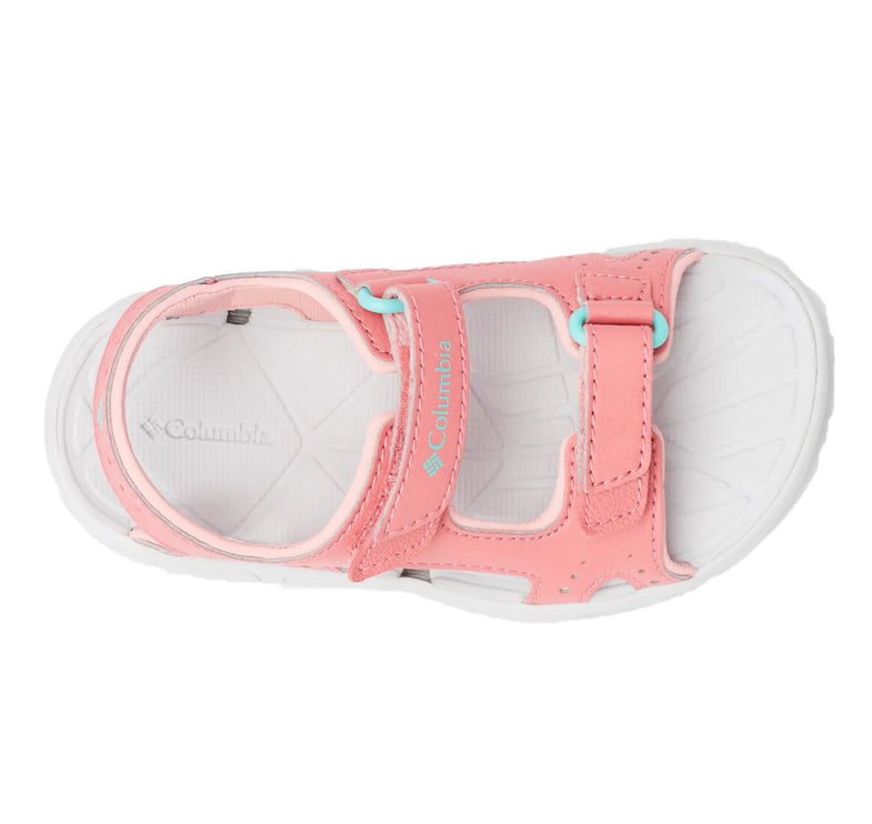 Columbia Little Kids' Techsun Vent Sandal Wild Salmon/Dolphin