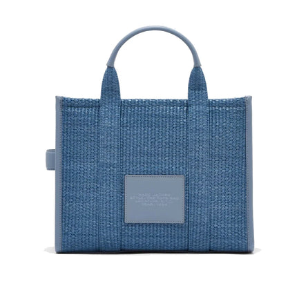 Marc Jacobs Women's The Woven Medium Tote Bag Pale Blue