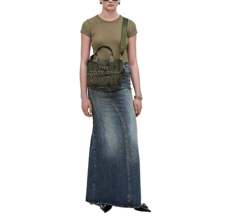 Marc Jacobs Women's The Camo Jacquard Small Tote Bag Camo Multi