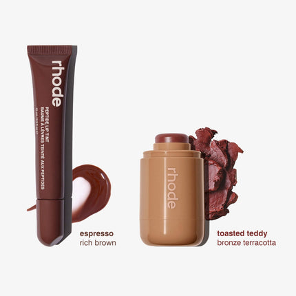 rhode the duos toasted teddy + espresso