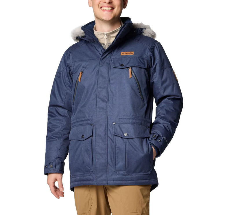 Columbia Men's Barlow Pass TurboDown II Jacket Collegiate Navy