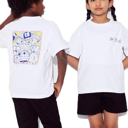 Uniqlo Kid's Fujiko-F-Fujio 90th UT Short Sleeve T-Shirt 00 White