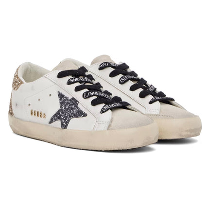 Golden Goose Women's Super Star Sneakers Shine/Silver/Gold