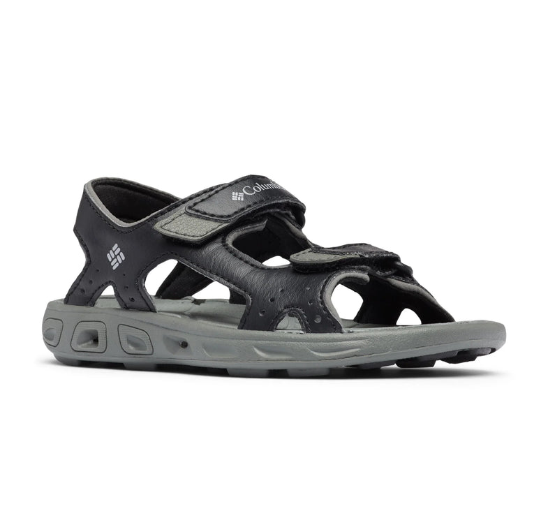 Columbia Little Kids' Techsun Vent Sandal Black/Columbia Grey