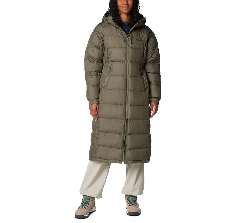 Columbia Women's Pike Lake II Long Jacket Stone Green