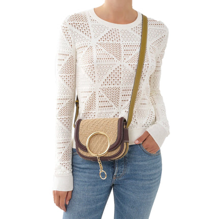 See By Chloé Women's Mara Small Crossbody Bag Straw Beige