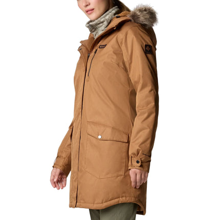 Columbia Women's Suttle Mountain Long Insulated Jacket Camel Brown