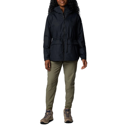 Columbia Women's Sweet Creek II Lined Rain Jacket Black