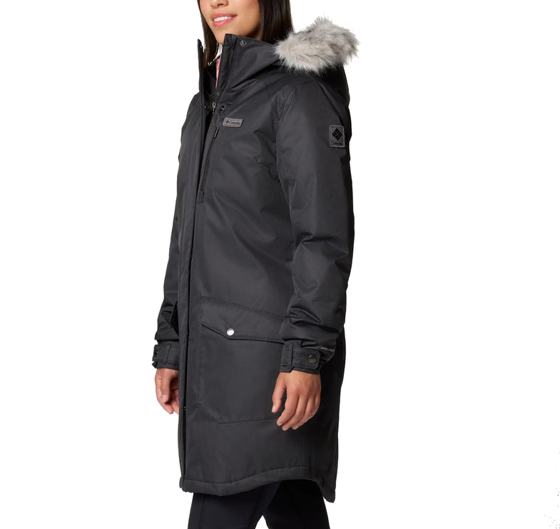 Columbia Women's Suttle Mountain Long Insulated Jacket Black