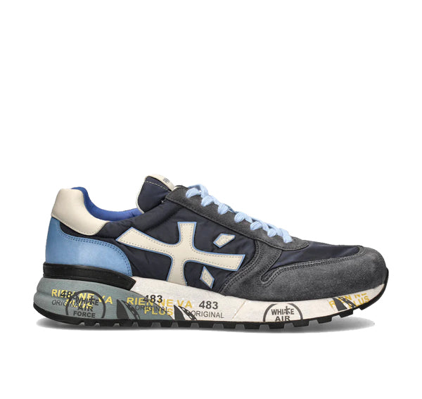 Premiata Men's Mick Sneakers Navy 1280E