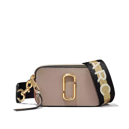 Marc Jacobs Women's The Snapshot Crossbody Bag Cement Multi - Ready to Ship