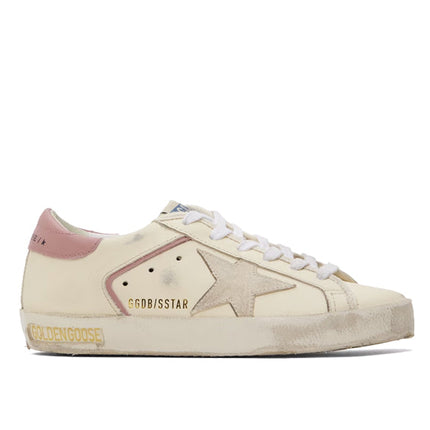 Golden Goose Women's Super Star Sneakers Cream/Rose