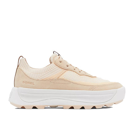 Sorel Women's Ona 503 Knit Low Sneaker White Peach/Nova Sand