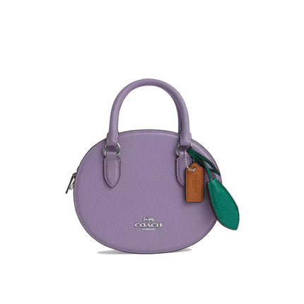 Coach Women's Blueberry Crossbody Silver/Light Violet