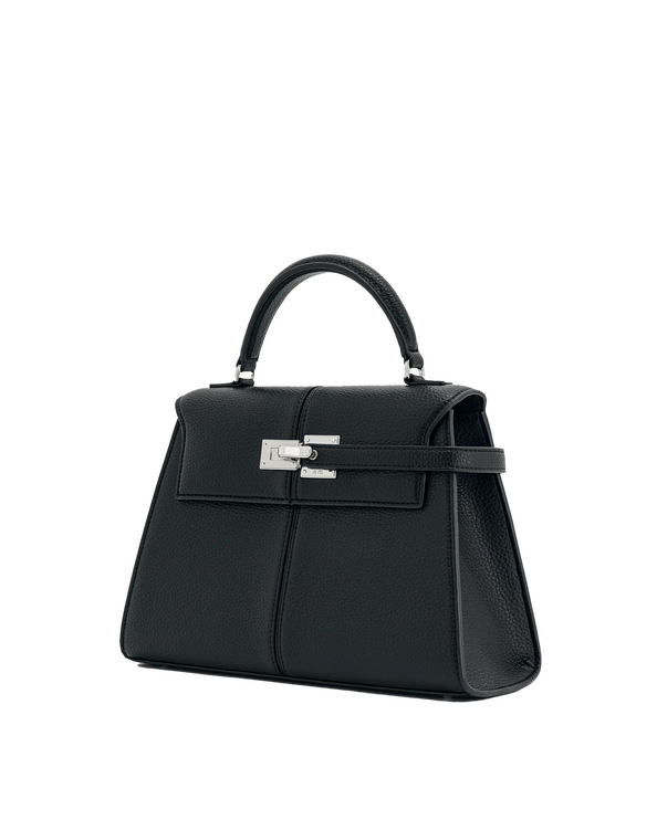 JW PEI Women's Elise Large Top Handle Bag Black/Silver