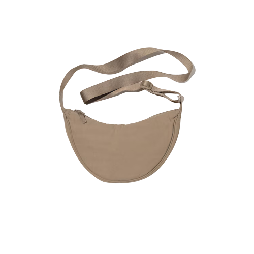 Uniqlo Unisex Round Mini Shoulder Bag Beige - Ready to Ship