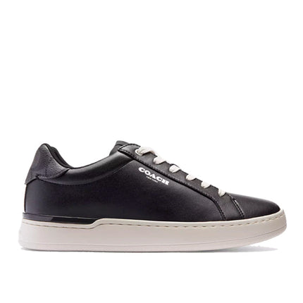 Coach Women's Clip Low Top Sneaker Black Charcoal