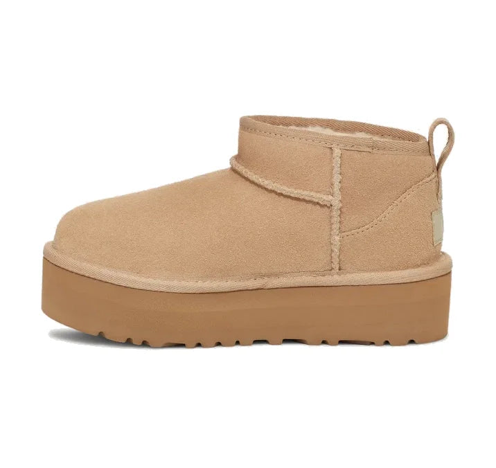 UGG Big Kid's Classic Ultra Mini Platform Sand