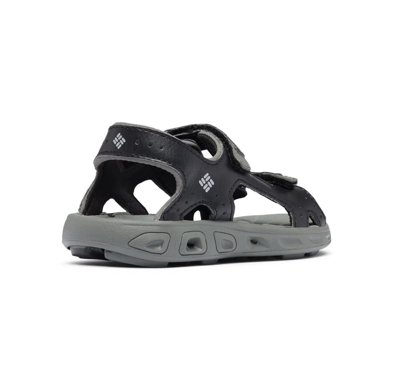 Columbia Little Kids' Techsun Vent Sandal Black/Columbia Grey