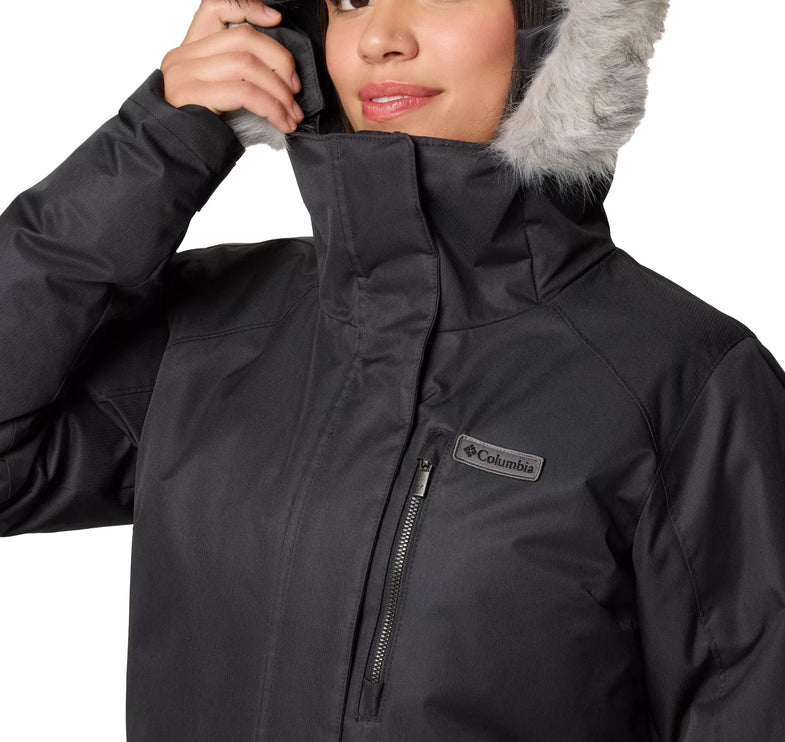 Columbia Women's Suttle Mountain Long Insulated Jacket Black