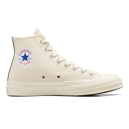 Converse x Comme des Garçons PLAY Chuck 70 High Top Milk/Red/Black - Special Price