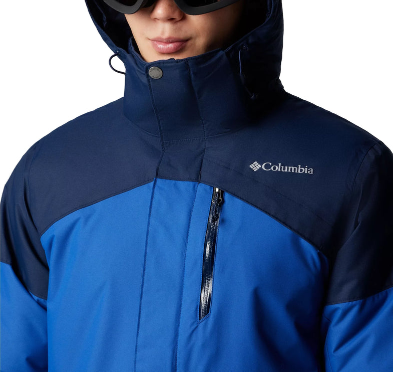 Columbia Men's Last Tracks II Jacket Mountain Blue/Collegiate Navy