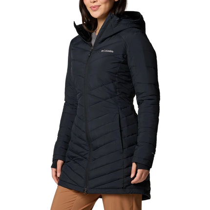 Columbia Women's Joy Peak II Mid Hooded Jacket Black