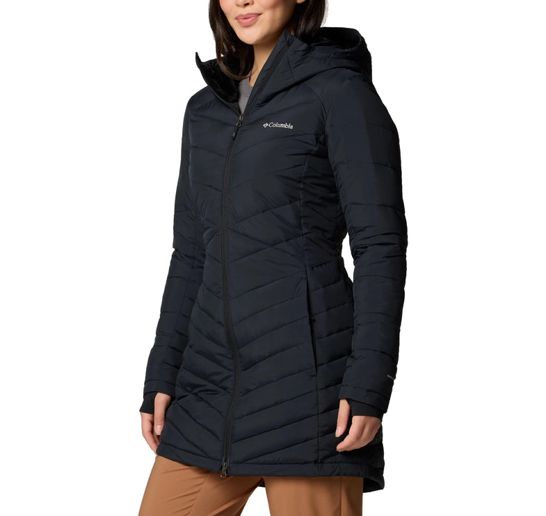 Columbia Women's Joy Peak II Mid Hooded Jacket Black