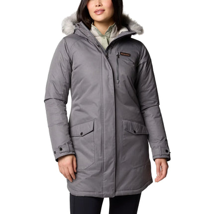 Columbia Women's Suttle Mountain Long Insulated Jacket City Grey