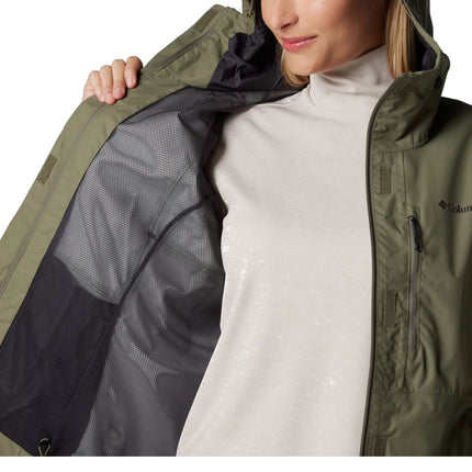 Columbia Women's Hikebound II Jacket Stone Green