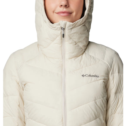 Columbia Women's Joy Peak II Mid Hooded Jacket Dark Stone