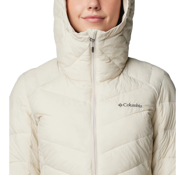 Columbia Women's Joy Peak II Mid Hooded Jacket Dark Stone