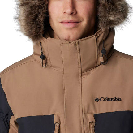 Columbia Men's Marquam Peak Fusion II Hooded Parka Delta/Black