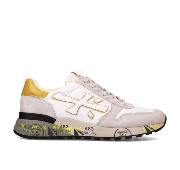 Premiata Men's Mick Sneakers Beige/Multi 6613