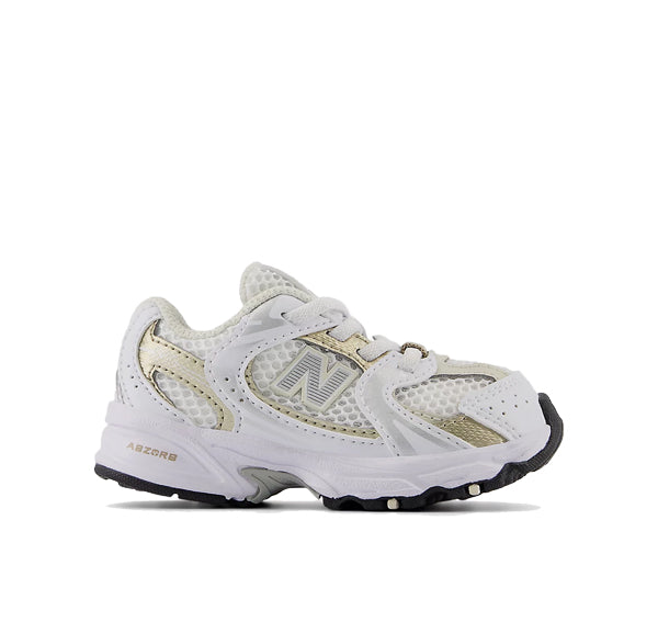 New Balance Toddler's 530 White with Stoneware IZ530RD - Ready to Ship