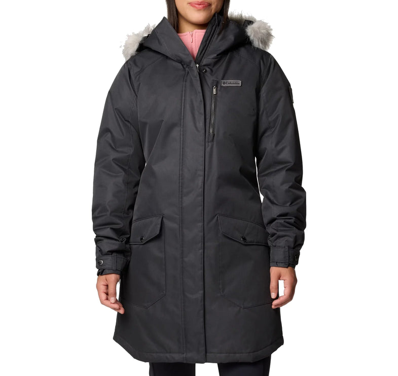 Columbia Women's Suttle Mountain Long Insulated Jacket Black