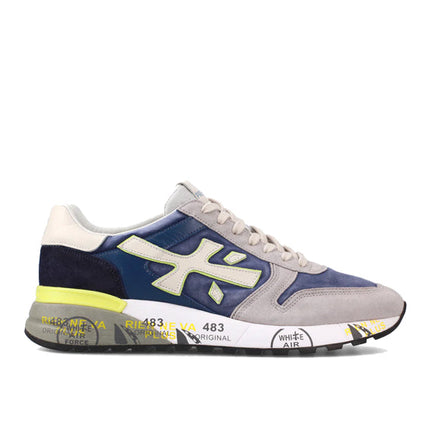 Premiata Men's Mick Sneakers Navy/Grey/Multi 6819