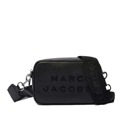 Marc Jacobs Women's Flash Leather Crossbody Bag Full Black