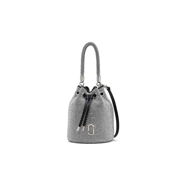 Marc Jacobs Women's The Rihenstone Mini Bucket Bag Crystals