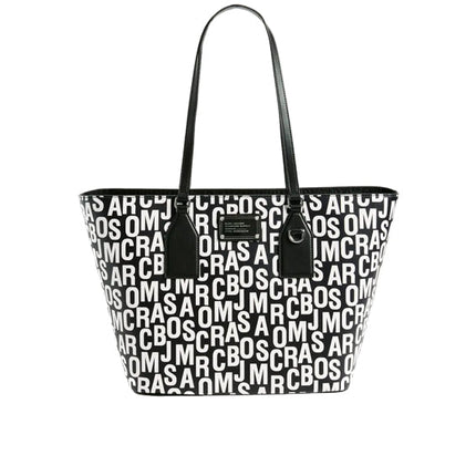 Marc Jacobs Women's Trademarc Large Tote Bag Black/White