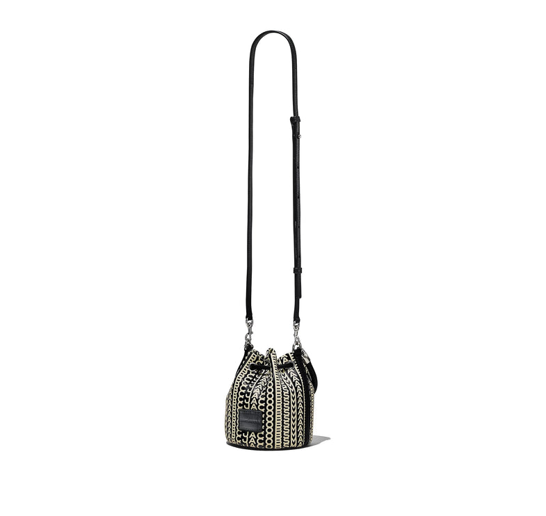 Marc Jacobs Women's The Monogram Leather Mini Bucket Bag Multi