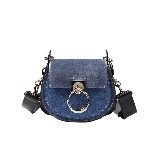 Chloé Women's Small Tess Bag Denim